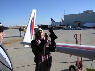 Esther Dyson shoots the XCOR EZ Rocket