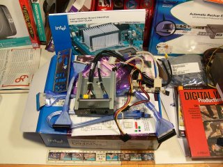 Intel motherboard retail kit and kaboodle