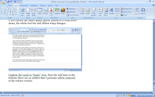 The "Insert" view - everything changes