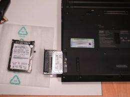 Remove the old drive