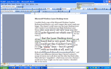 Screen magnifier from Laser Mouse Utilities
