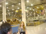 Stephanie giving the tour